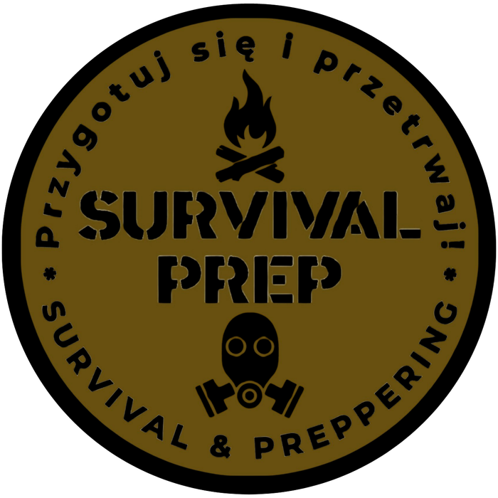 Logo Survival Prep – Przygotuj się i przetrwaj! Survival & Preppering